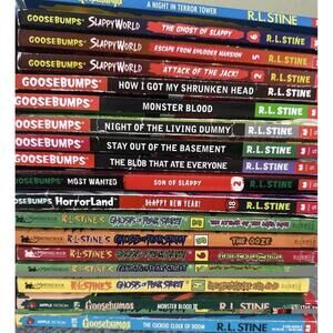 Rare Gooosebumps Lot of 19 PB RL Stine + More Includes 1st Editions